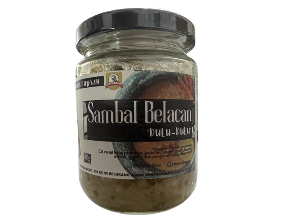 Sambal Belacan Dulu Dulu - COACH BAHAR FOOD INDUSTRIES - D'IMPIAN AGRO FARM